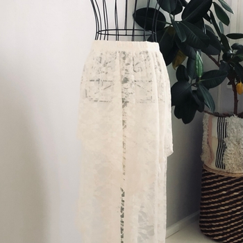 Ivory pitsihame midihame