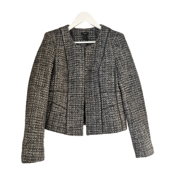 Ann Taylor Tweed Jacket / Blazer / Size S (36)