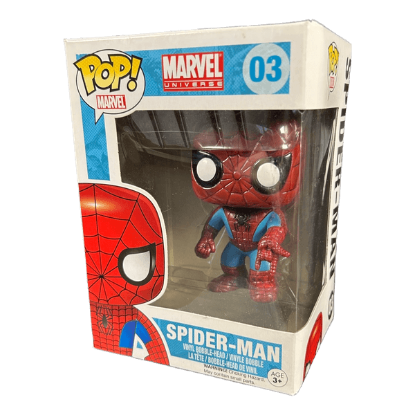 Spider-Man Funko Pop! #03 (Marvel Universe)