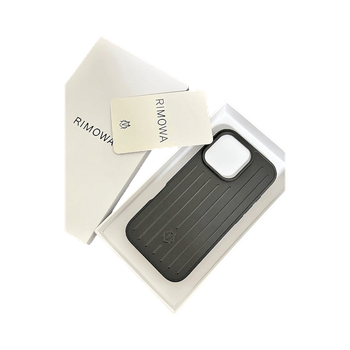 Black Rimowa iPhone 16 Pro case