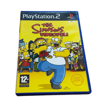 The Simpsons Videopeli PS2 (CIB) Suomijulkaisu
