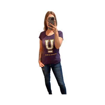 Purple t-shirt
