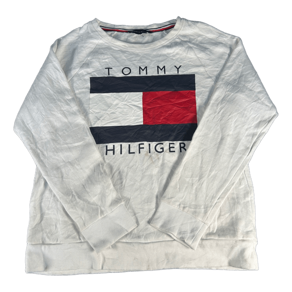 Tommy Hilfiger Logo-collegepaita (Koko S/M)