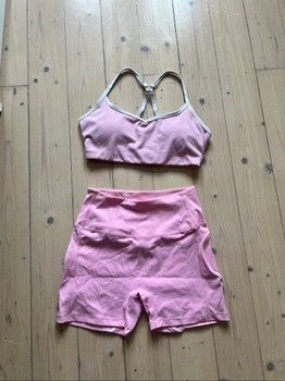 Pink gym set