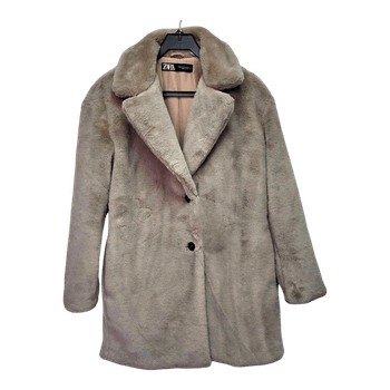Zara faux fur coat