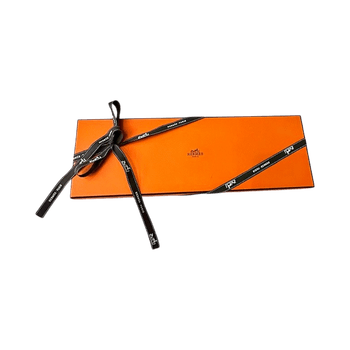 Hermès lahjalaatikko ja nauha 37,5x13x2,5cm 