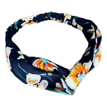 Floral print headband