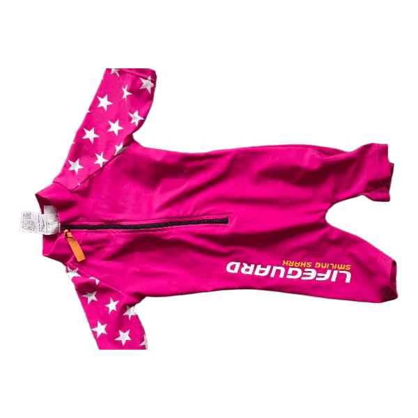 Pink star-patterned swimsuit