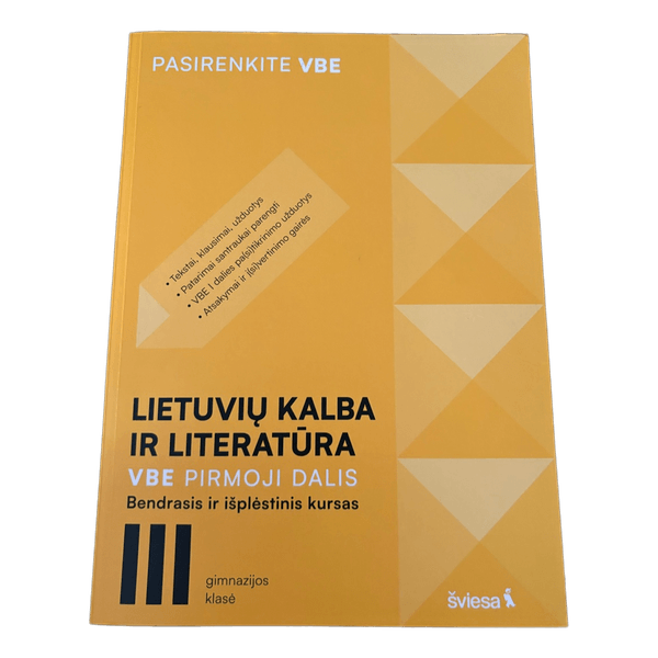 Lietuvių kalbos vadovėlis VBE