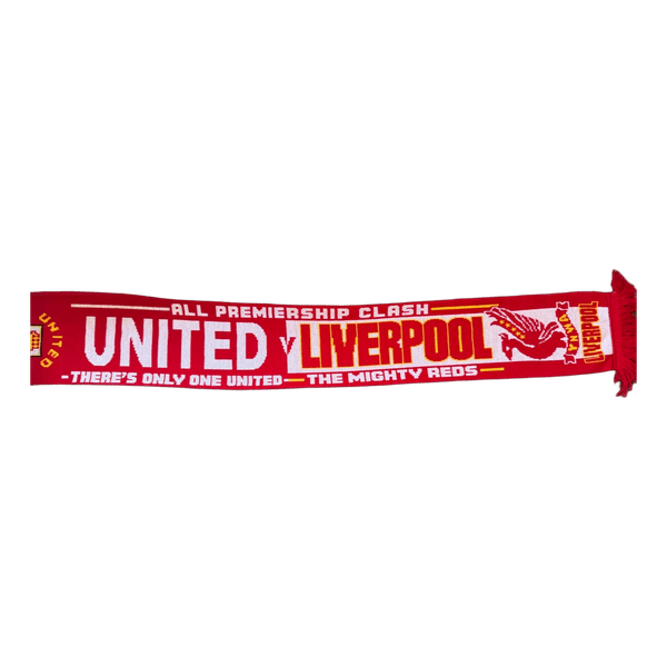 United vs Liverpool scarf