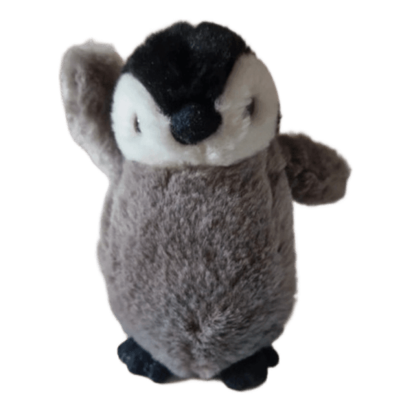 Grå pingvin bamse