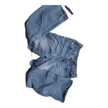 Blue denim jeans