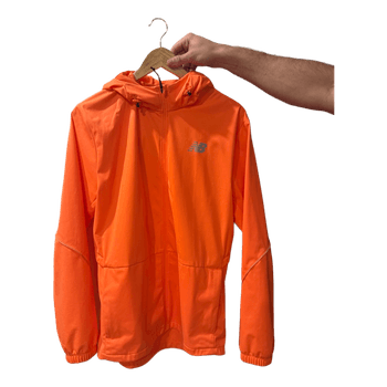 New Balance Running Jacket Neon Orange Size S – Like New