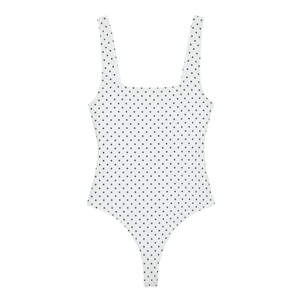 Polka dot bodysuit