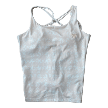 Guess pink active top