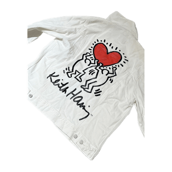 Keith haring x h&m coat