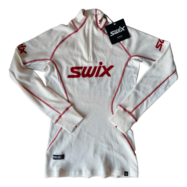 Swix RaceX wool blend thermal base layer top women M NWT
