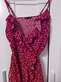 Shein sommerkleid mit herzmuster