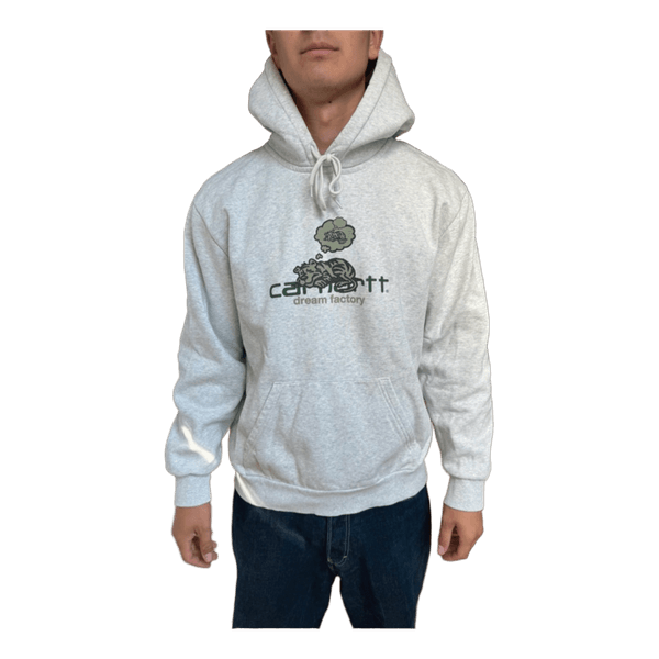 Grey graphic hoodie