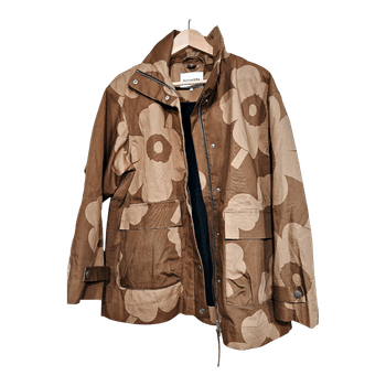 Marimekko Juhla Unikko Kevättakki Reilu XS