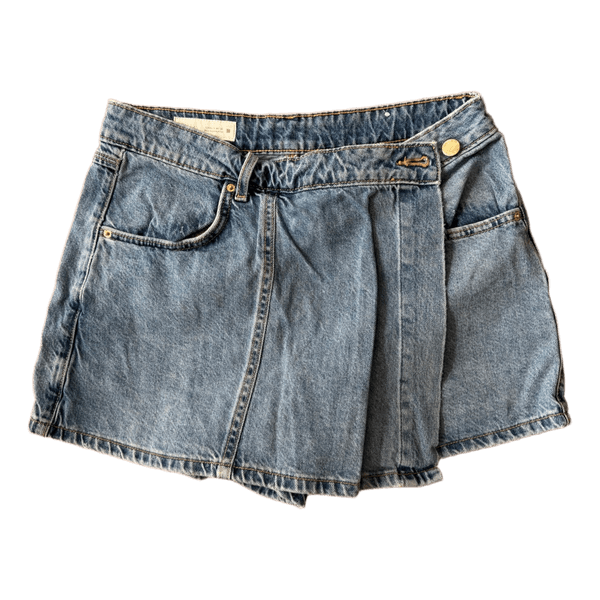 Zara denim skort