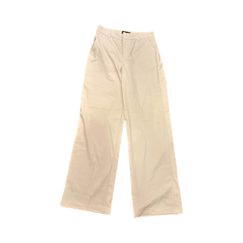 White wide-leg pants