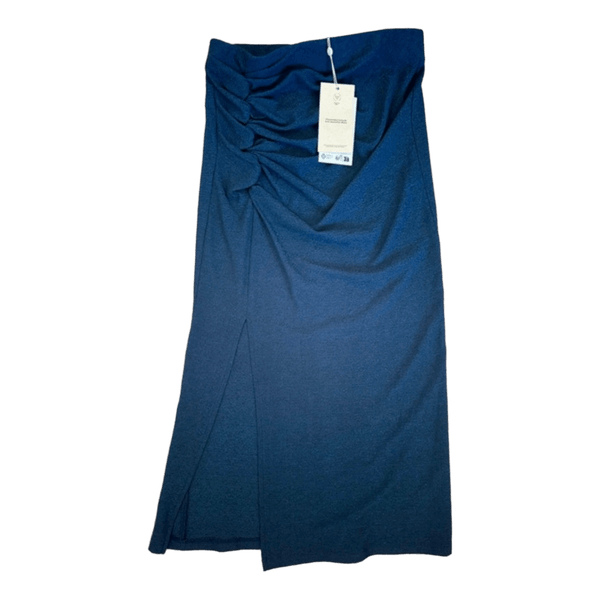 Vila navy midi skirt
