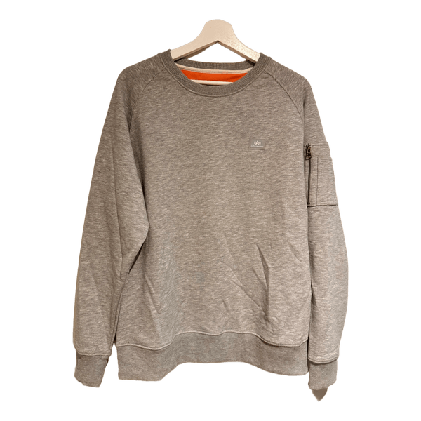 Alpha Industries grey sweatshirt