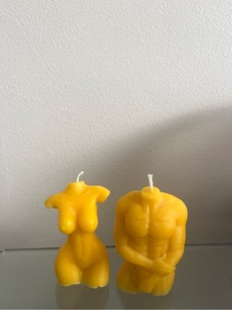 Mehiläisvahakynttilät