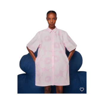 Marimekko Vaaleanpunainen Monoliitti mekko Koko 44