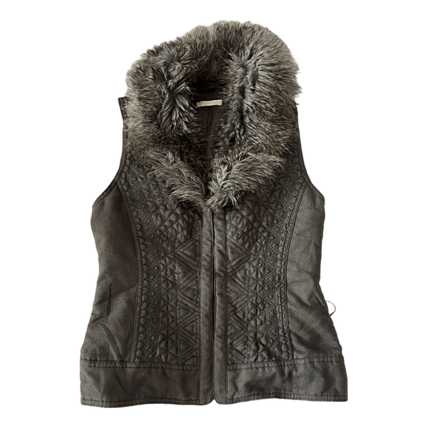 Promod faux fur vest