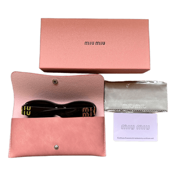 Miu Miu black sunglasses