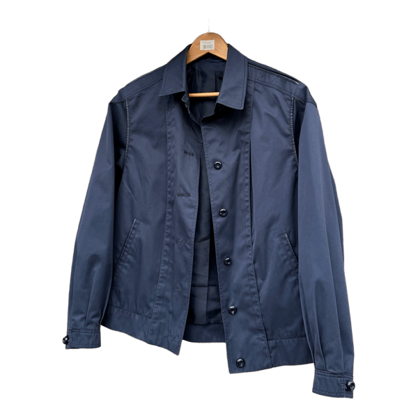 Navy buttoned vintage jacket