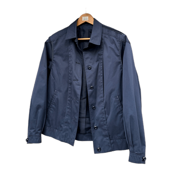 Navy buttoned vintage jacket