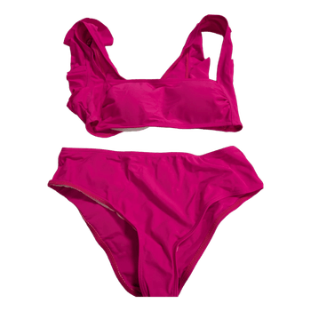 Pink bikini set