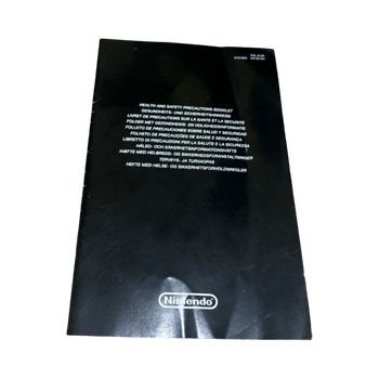 Nintendo Wii Health and Safety precautions booklet (RVL-EUR 03/09 SH)