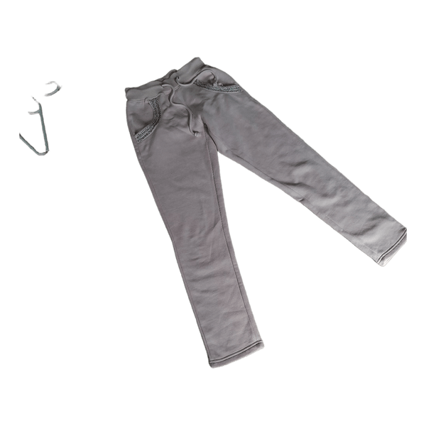 Pink embellished sweatpants