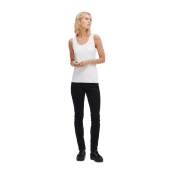 Viskoosi basic top white Nanso