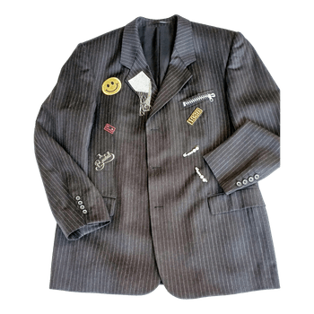 Cavaliere pinstripe blazer