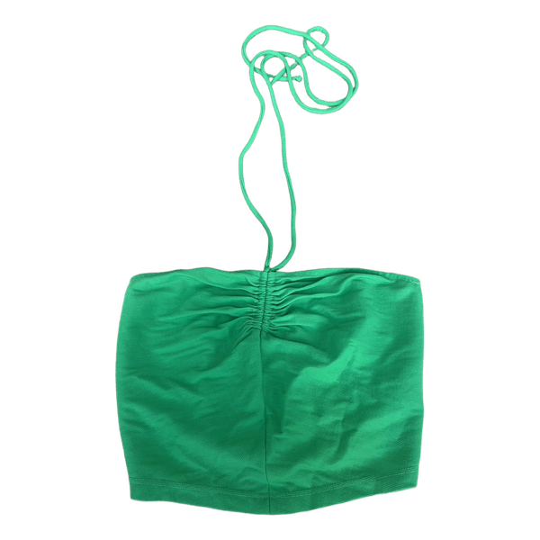 Grøn halterneck top