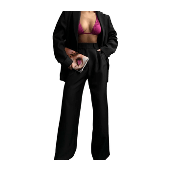 Black fashion jeans