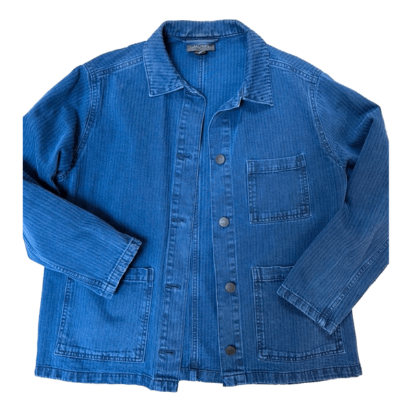 Blå denimjakke