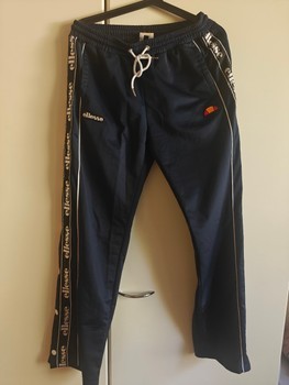 Navy Ellesse tracksuit bottoms