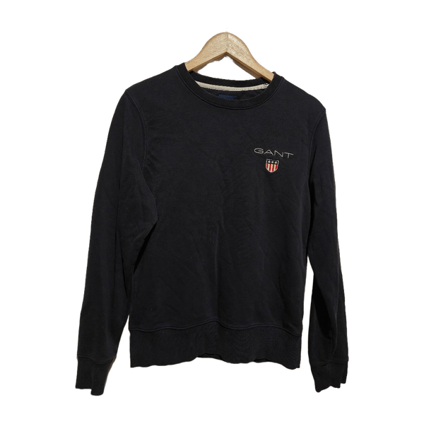 Gant Navy crew neck sweatshirt