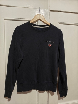 Gant Navy crew neck sweatshirt