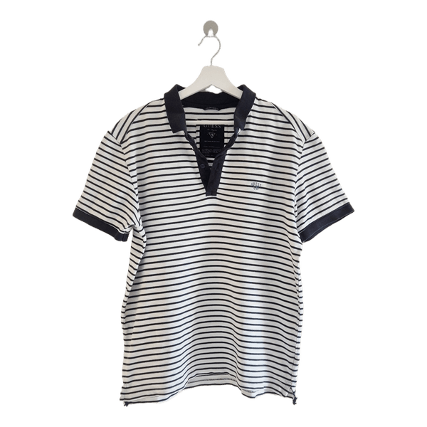 Guess striped polo shirt
