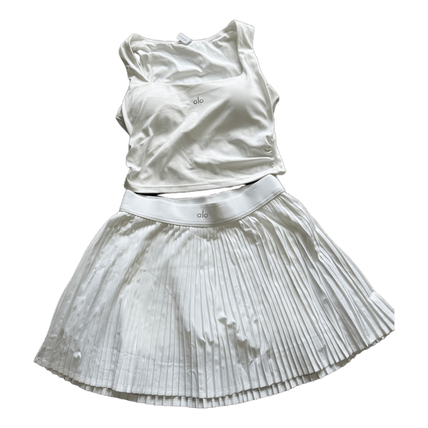 White activewear set