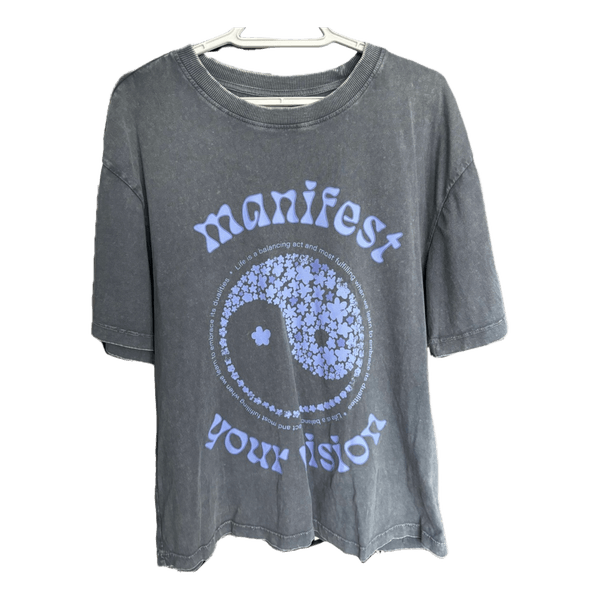 Grey graphic t-shirt