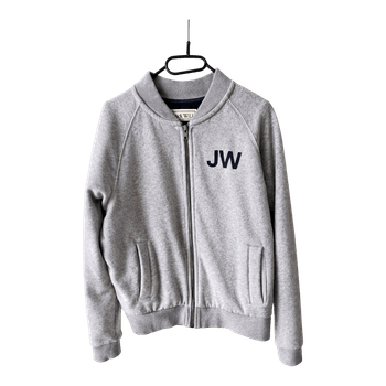 Jack Wills grey bomber jacket size S