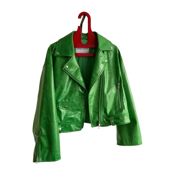 Stand Studio faux leather jacket